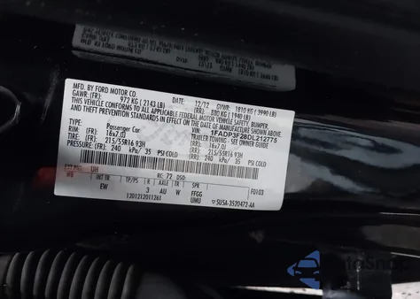 2013 Ford Focus Se из США, поврежденный, VIN 1FADP3F28DL212775